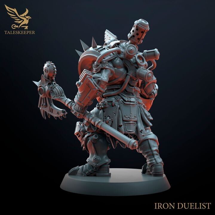 IRON DUELIST proxy Grimdark , OPR , Sci-Fi, Fantasy wargames TalesKeeper