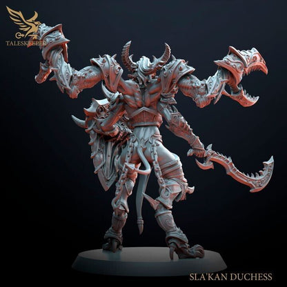 SLA'KAN DUCHESS proxy Grimdark , OPR , Sci-Fi, Fantasy wargames TalesKeeper