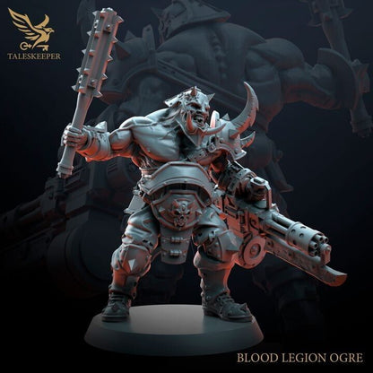 BLOOD LEGION OGRES proxy Grimdark , OPR , Sci-Fi, Fantasy wargames TalesKeeper