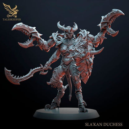 SLA'KAN DUCHESS proxy Grimdark , OPR , Sci-Fi, Fantasy wargames TalesKeeper