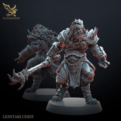 LIONTARI CHIEF proxy Grimdark , OPR , Sci-Fi, Fantasy wargames TalesKeeper