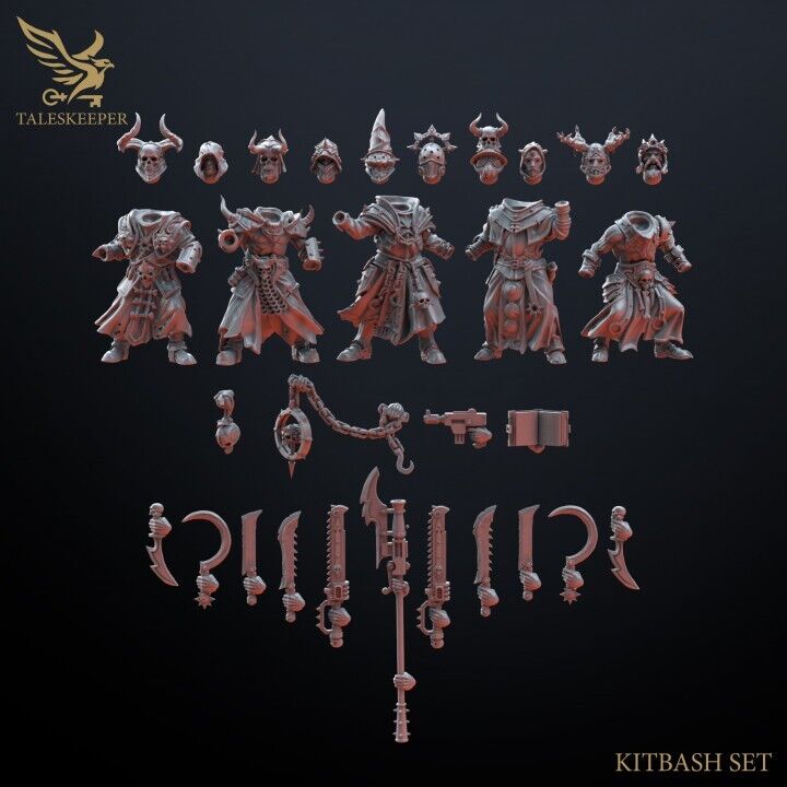 HARBINGERS OF DESPAIR proxy Grimdark , OPR , Sci-Fi, Fantasy wargames TalesKeeper