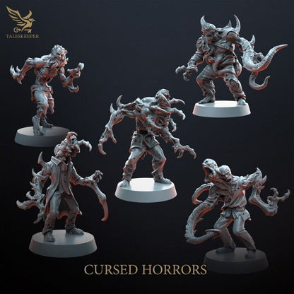 CURSED HORRORS proxy Grimdark , OPR , Sci-Fi, Fantasy wargames TalesKeeper