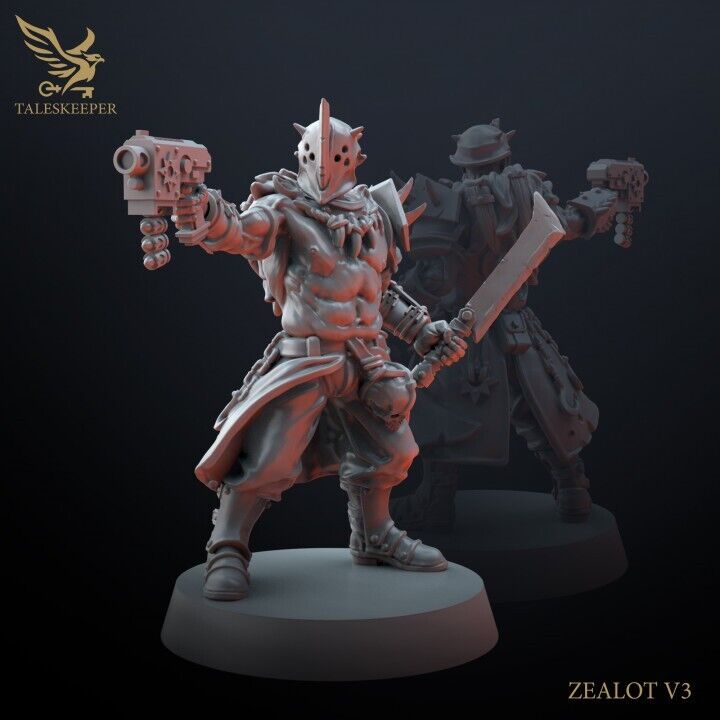 DARK ZEALOTS  proxy Grimdark , OPR , Sci-Fi, Fantasy wargames TalesKeeper