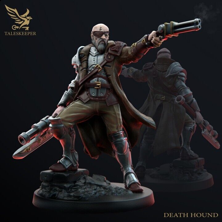 Death Hound Grimdark , OPR , Sci-Fi, Fantasy wargames compatible TalesKeeper