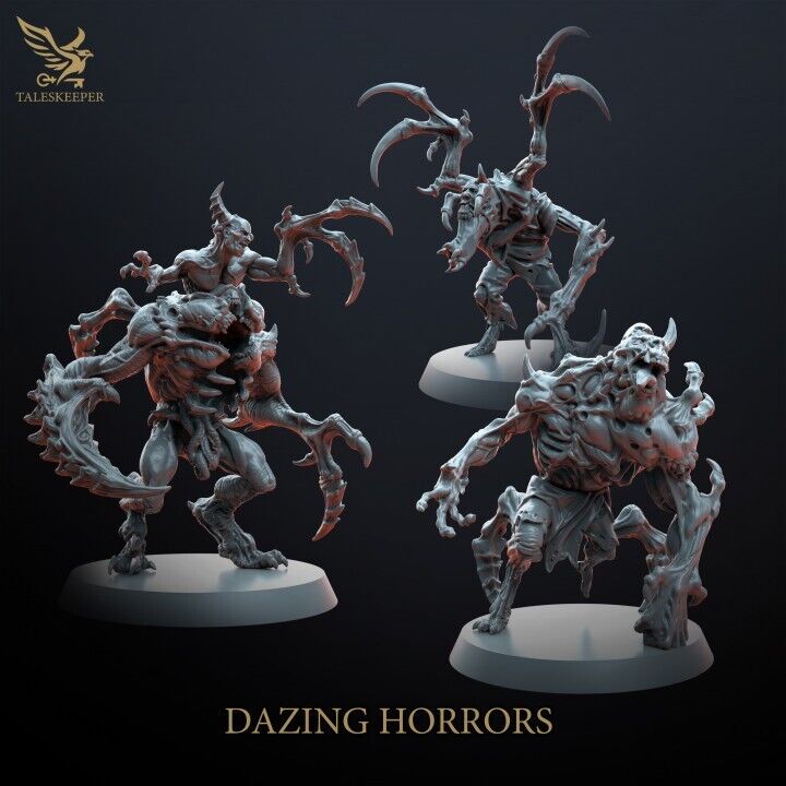 DAZING HORRORS proxy Grimdark , OPR , Sci-Fi, Fantasy wargames TalesKeeper