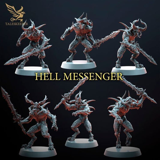 HELL MESSENGERS V2 proxy Grimdark , OPR , Sci-Fi, Fantasy wargames TalesKeeper