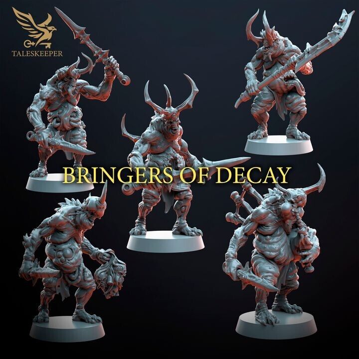 BRINGERS OF DECAY proxy Grimdark , OPR , Sci-Fi, Fantasy wargames TalesKeeper