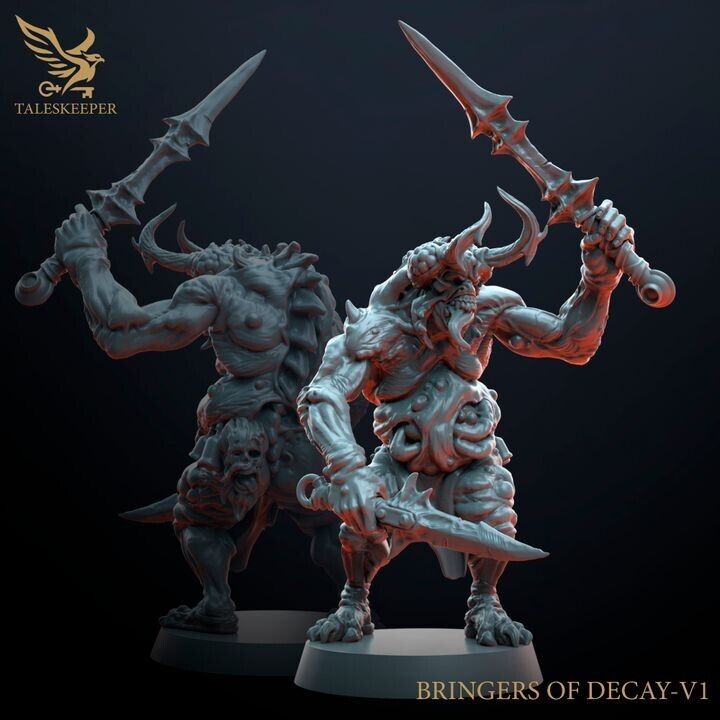 BRINGERS OF DECAY proxy Grimdark , OPR , Sci-Fi, Fantasy wargames TalesKeeper