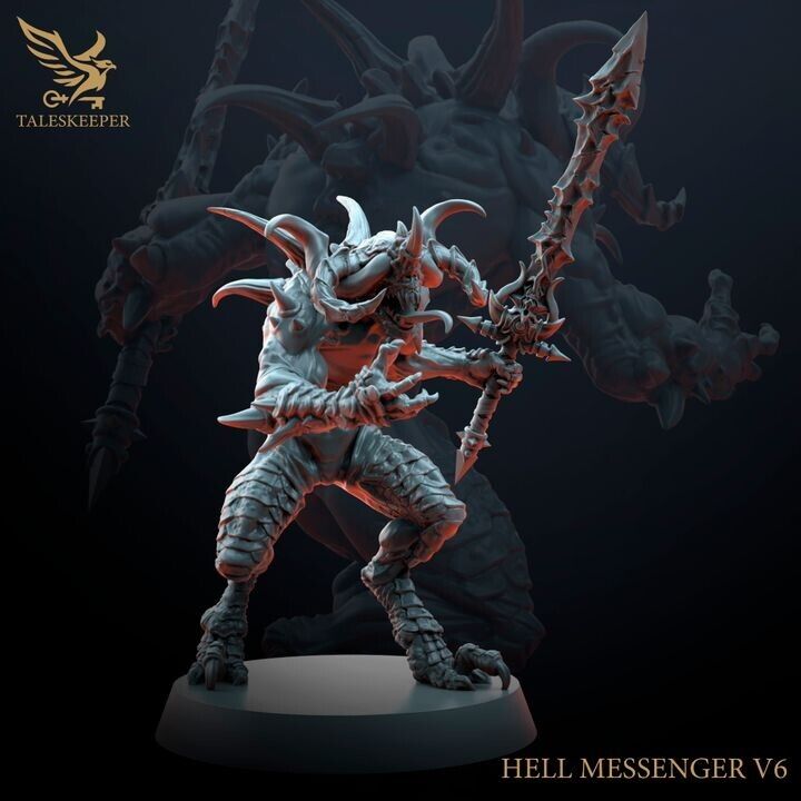 HELL MESSENGERS proxy Grimdark , OPR , Sci-Fi, Fantasy compatible TalesKeeper