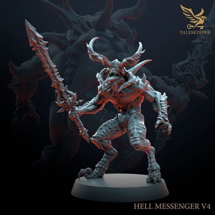 HELL MESSENGERS V2 proxy Grimdark , OPR , Sci-Fi, Fantasy wargames TalesKeeper