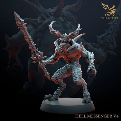 HELL MESSENGERS V2 proxy Grimdark , OPR , Sci-Fi, Fantasy wargames TalesKeeper