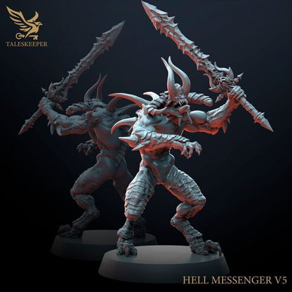 HELL MESSENGERS V2 proxy Grimdark , OPR , Sci-Fi, Fantasy wargames TalesKeeper