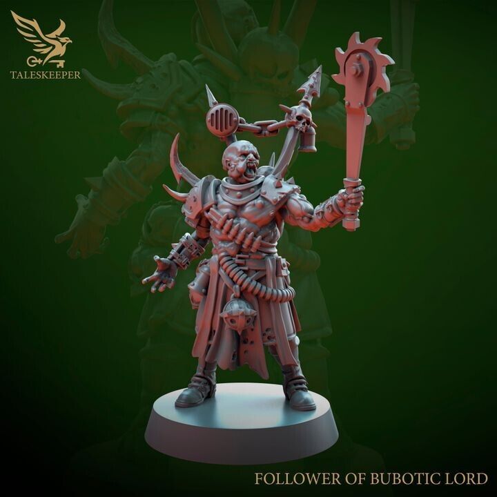 FOLLOWERS OF BUBOTIC LORD Grimdark , OPR , Sci-Fi, Fantasy compatible TalesKeeper