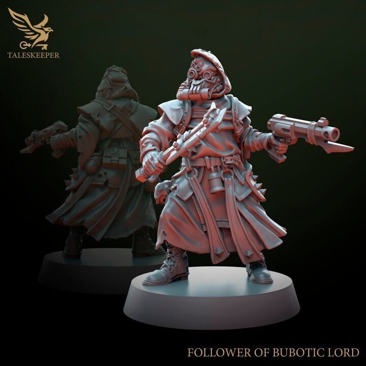 FOLLOWERS OF BUBOTIC LORD Grimdark , OPR , Sci-Fi, Fantasy compatible TalesKeeper