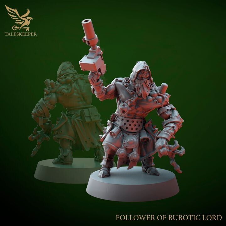 FOLLOWERS OF BUBOTIC LORD Grimdark , OPR , Sci-Fi, Fantasy compatible TalesKeeper