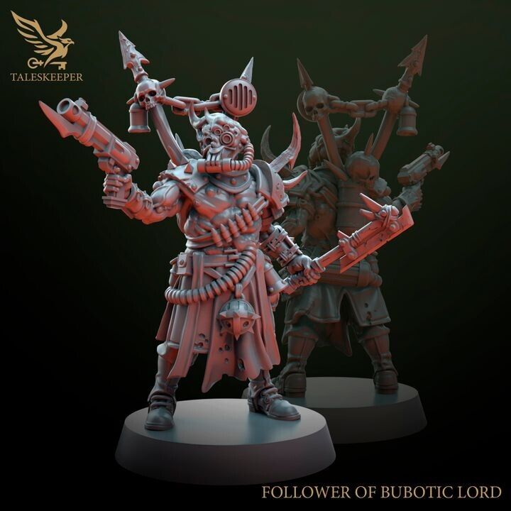FOLLOWERS OF BUBOTIC LORD Grimdark , OPR , Sci-Fi, Fantasy compatible TalesKeeper