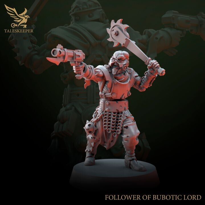 FOLLOWERS OF BUBOTIC LORD Grimdark , OPR , Sci-Fi, Fantasy compatible TalesKeeper