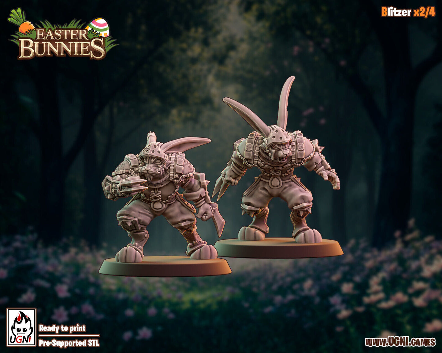 Human / Frogs Proxy team - The Easter Bunnies Fantasy football team UGNI