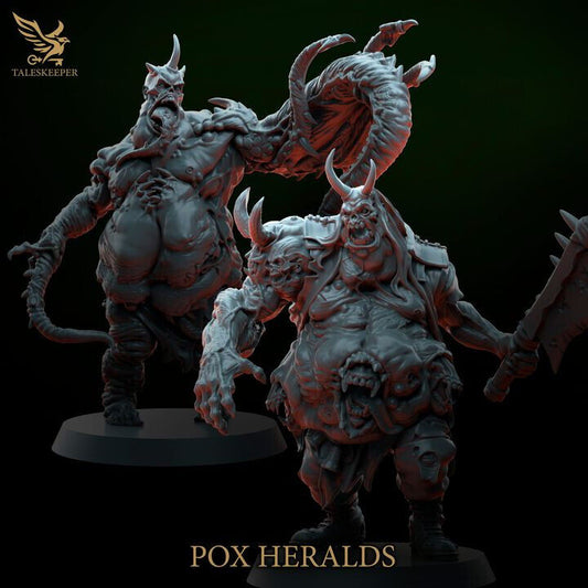 Pox Heralds proxy Grimdark , OPR , Sci-Fi, Fantasy wargame TalesKeeper