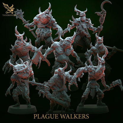 Plague Walkers proxy Grimdark , OPR , Sci-Fi, Fantasy wargame TalesKeeper