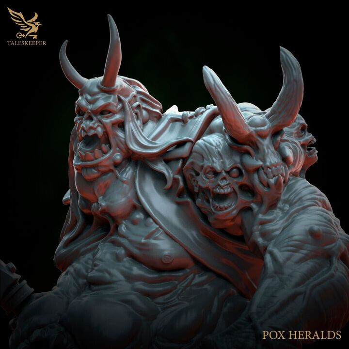 Pox Heralds proxy Grimdark , OPR , Sci-Fi, Fantasy wargame TalesKeeper