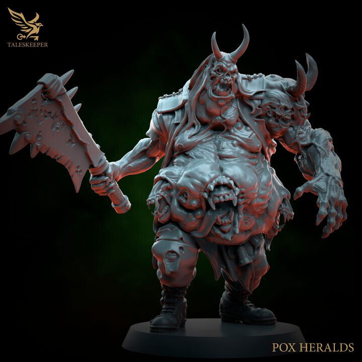 Pox Heralds proxy Grimdark , OPR , Sci-Fi, Fantasy wargame TalesKeeper
