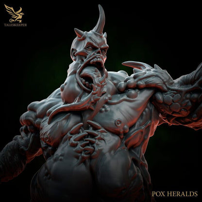 Pox Heralds proxy Grimdark , OPR , Sci-Fi, Fantasy wargame TalesKeeper