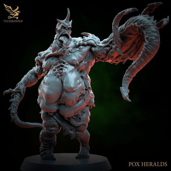 Pox Heralds proxy Grimdark , OPR , Sci-Fi, Fantasy wargame TalesKeeper