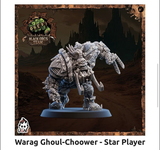 Warag Ghoul-Choower - Mad Max Style Fantasy Football Star Player UGNI