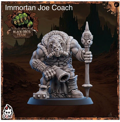 Black Orc Team Mad Max style Fantasy football team UGNI