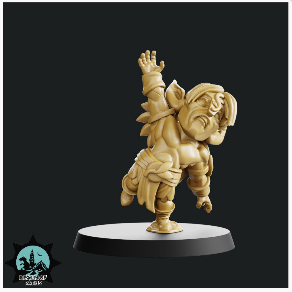 Wood Elf ���The Forest��� Cute Chibi proxy Fantasy Football Team - Realm Of Paths