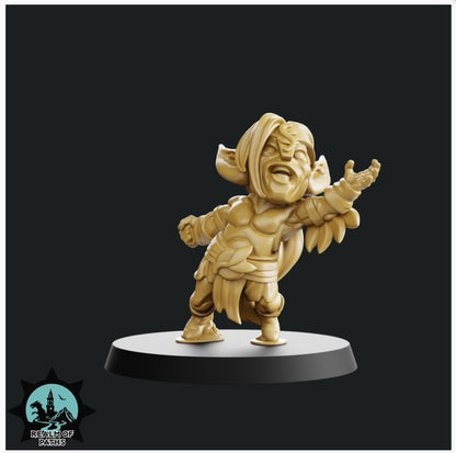 Wood Elf ���The Forest��� Cute Chibi proxy Fantasy Football Team - Realm Of Paths