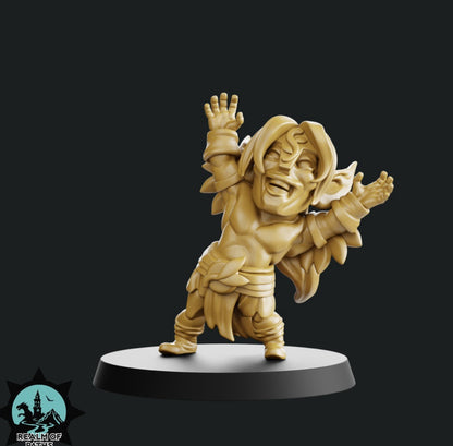 Wood Elf ���The Forest��� Cute Chibi proxy Fantasy Football Team - Realm Of Paths
