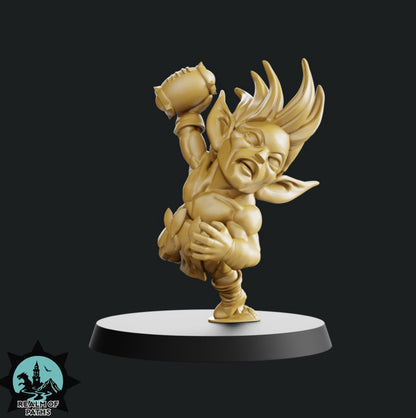 Wood Elf ���The Forest��� Cute Chibi proxy Fantasy Football Team -
