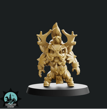 Wood Elf ���The Forest��� Cute Chibi proxy Fantasy Football Team - Realm Of Paths