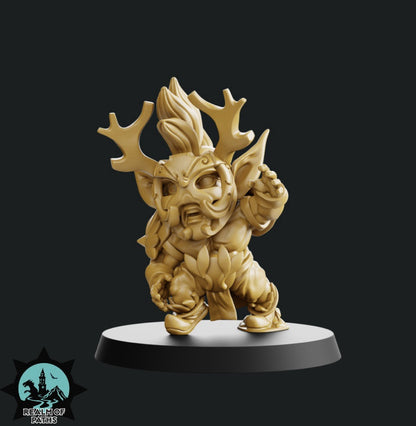 Wood Elf ���The Forest��� Cute Chibi proxy Fantasy Football Team - Realm Of Paths