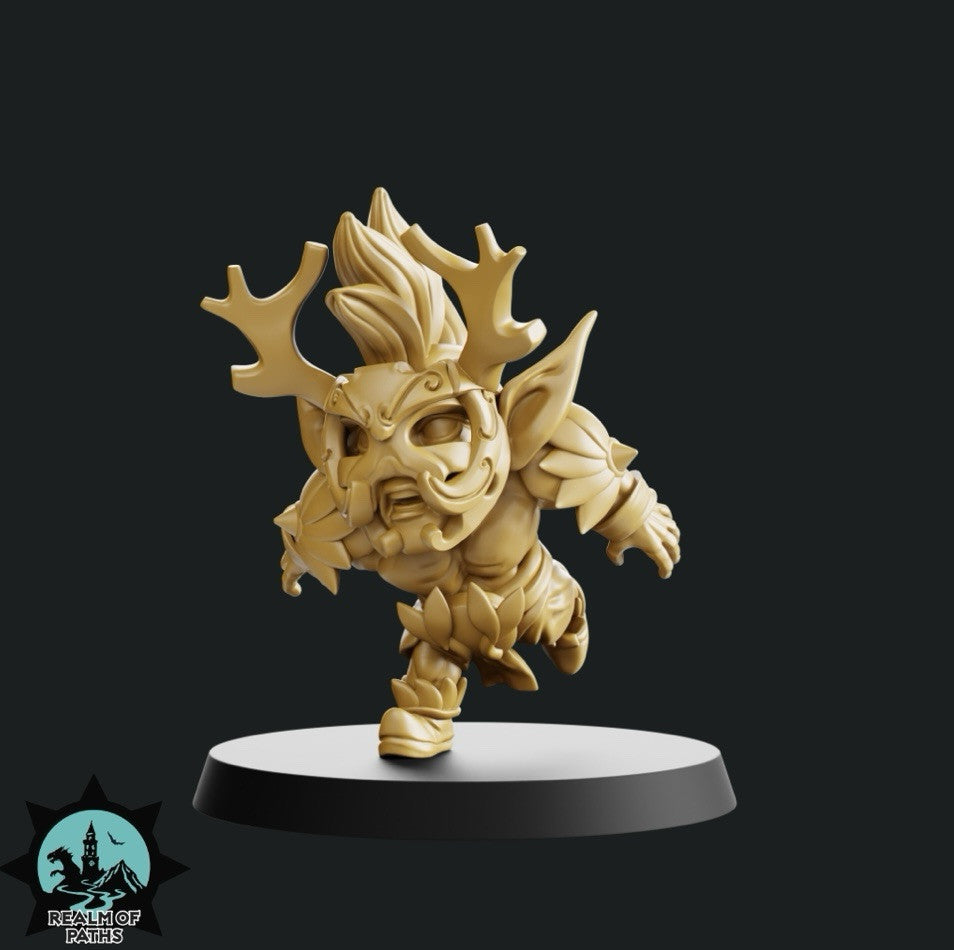 Wood Elf ���The Forest��� Cute Chibi proxy Fantasy Football Team - Realm Of Paths