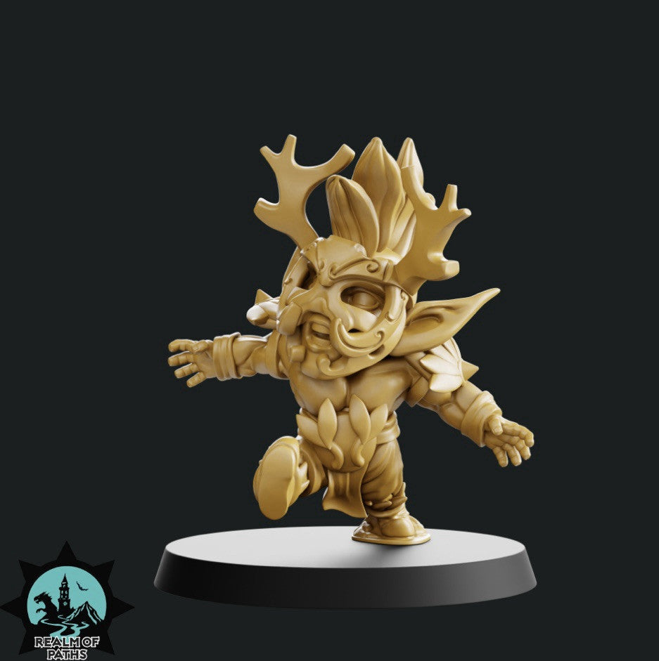 Wood Elf ���The Forest��� Cute Chibi proxy Fantasy Football Team - Realm Of Paths