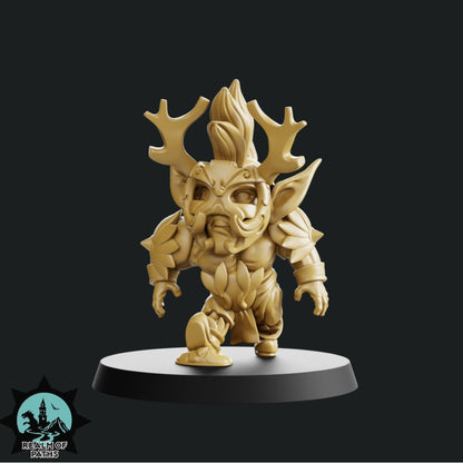Wood Elf ���The Forest��� Cute Chibi proxy Fantasy Football Team - Realm Of Paths