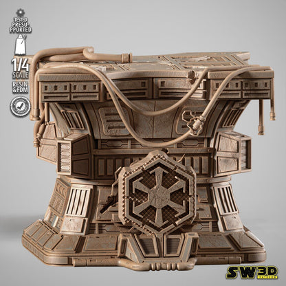 Darth Sion Star Wars themed 3D Bust Sculpture by SW3D