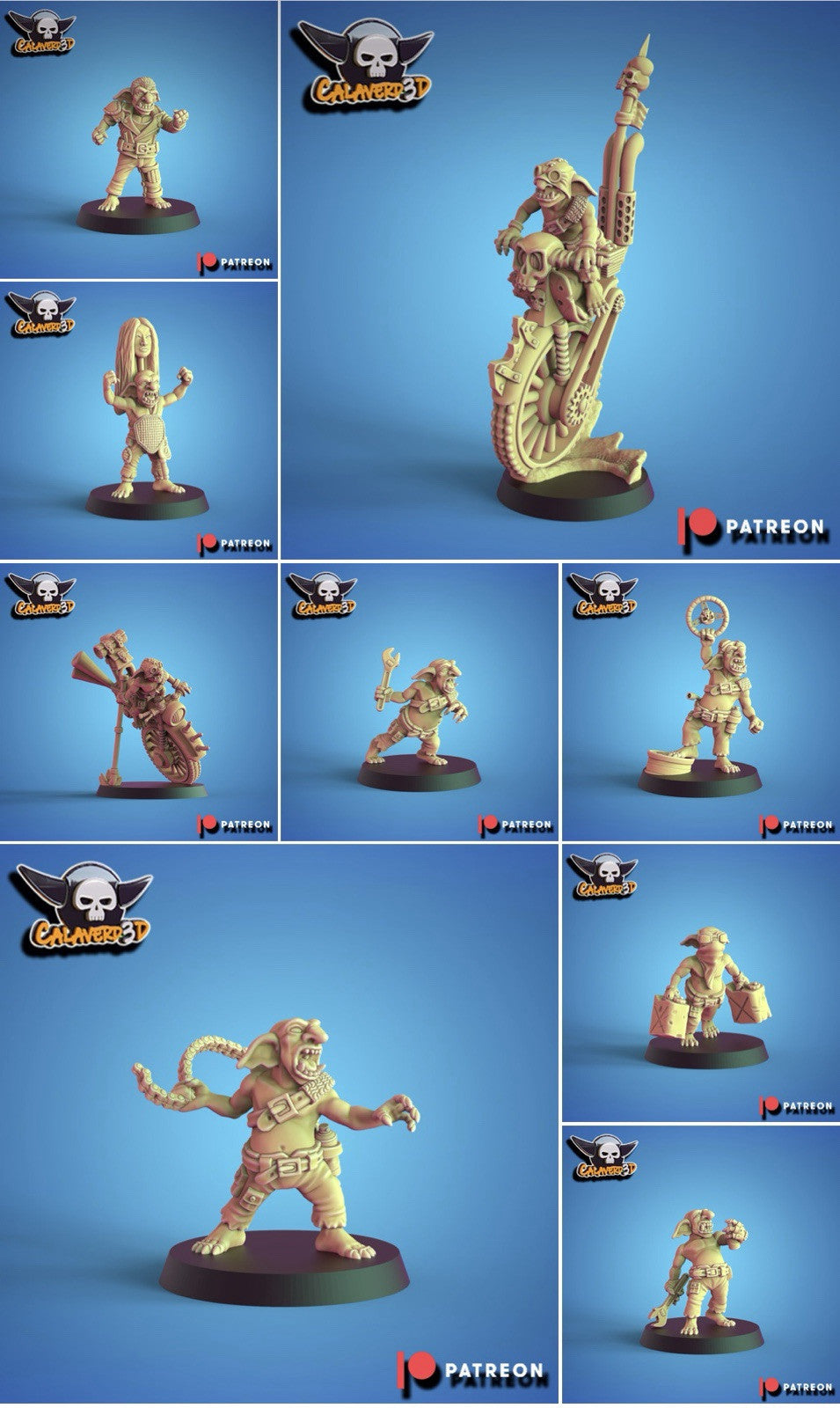 Goblin Small Max Fantasy Football proxy Team Calaverd