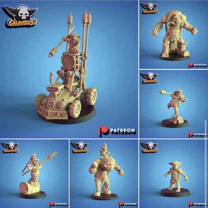 Goblin Small Max Fantasy Football proxy Team Calaverd