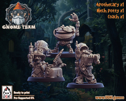 Gnome Coach, Apothecary & Wildlife Fans - Fantasy Football team UGNI