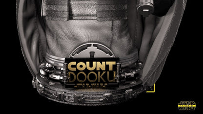 Count Dooku Star Wars themed 3D Bust Sculpture by SW3D