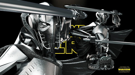 General Grievous Star Wars themed 3D Bust Sculpture by SW3D