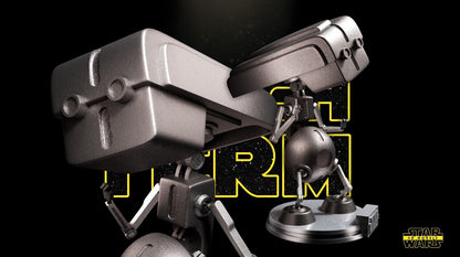 Todo 360 droid Star Wars themed 3D Bust Sculpture by SW3D