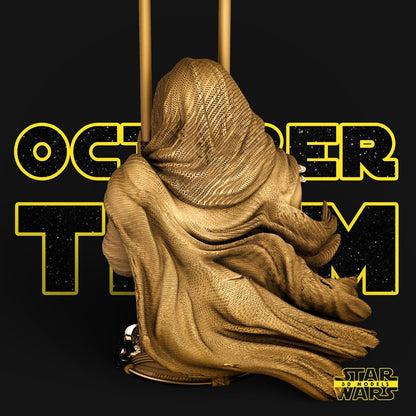 Darth Revan Star Wars themed 3D Bust Sculpture by SW3D