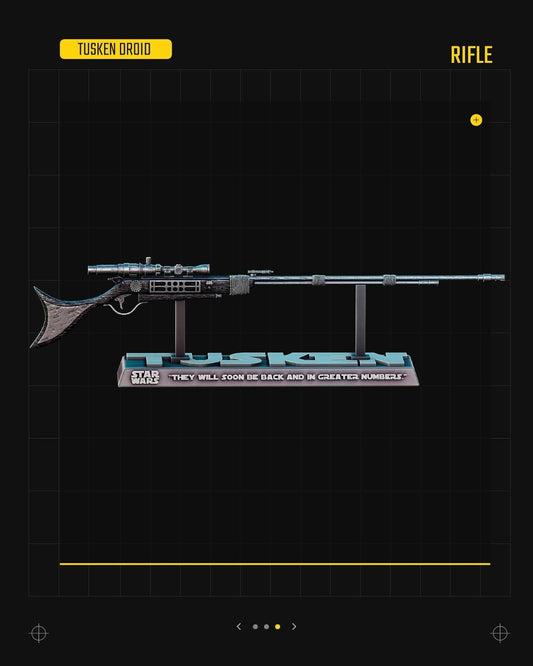 Tusken Blaster Star Wars themed 3D Sculpture by SW3D