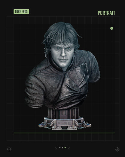 ROTJ Darth Vader Star Wars themed 3D Bust Sculpture by SW3D